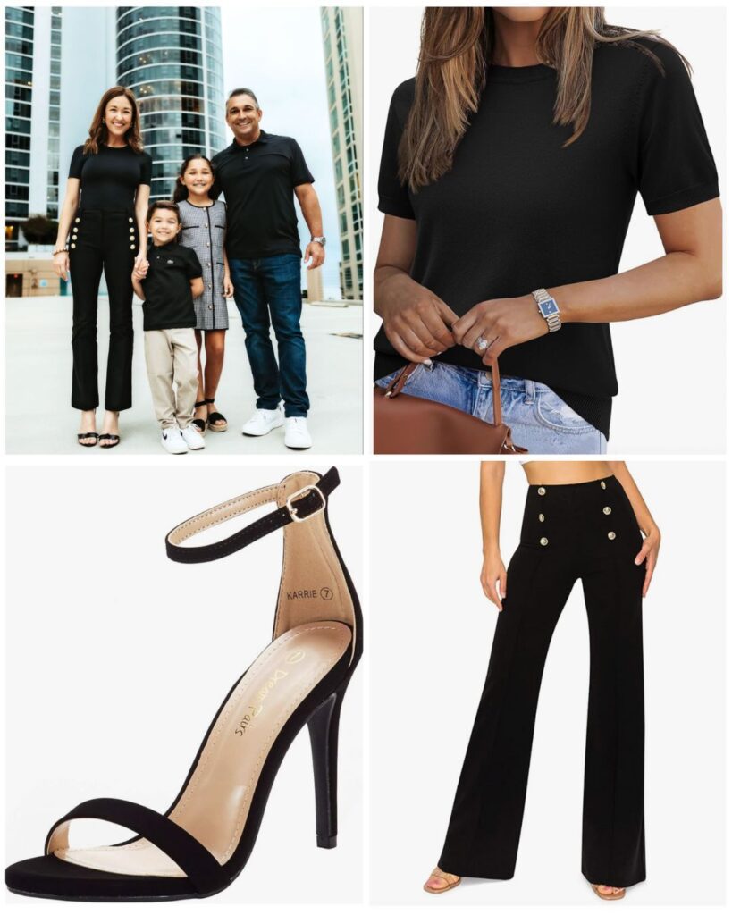 Storyboard for Mom Outfit for Family Photos